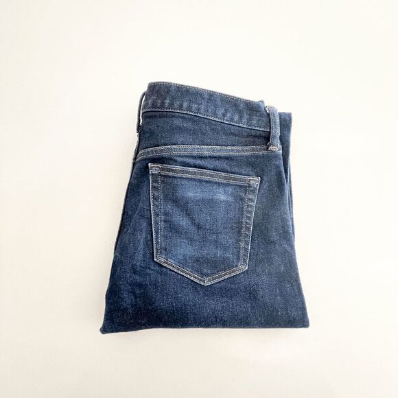 Uniqlo Mens Denim Jeans Selvedge Straight Leg Mid Rise Blue Wash Waist 33 HEMMED - Picture 11 of 11